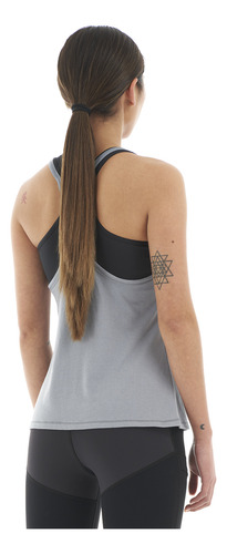 Polera Mujer Lippi Summer Uv-stop Tank Celeste