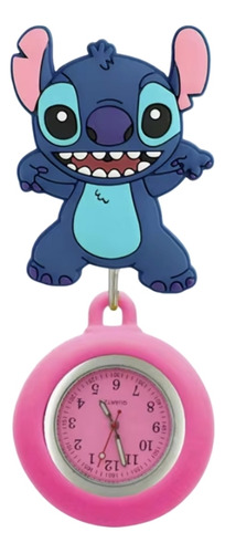 Reloj Para Enfermera Modelo Stitch Fucsia