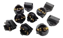 Comprar Socket Iluminacion Tablero Foco T10 Pellizco Pack 10 Piezas