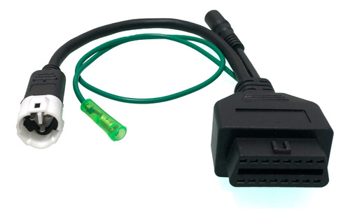 Cable Para Yamaha 3 Pin Plug Verde Fly Motocicleta Obd 2 Elm