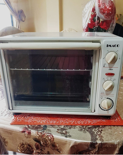 Horno Eléctrico Blanco Imaco De 18 Litros