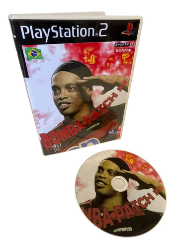 Bomba Patch 38 Play 2 Com Capa E Pôster Ps2