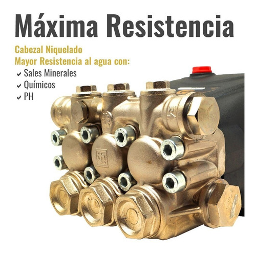 Bomba Italiana Hidrolavadora Eléctrica 7.5-10hp Accesorios
