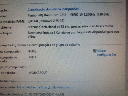 Processador Intel Dual Core E6700 3.2ghz Lga 775 Oferta Ok