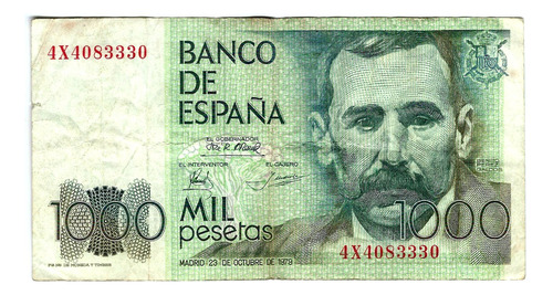 España - Billete 1000 Pesetas 1979 - Ax4083330