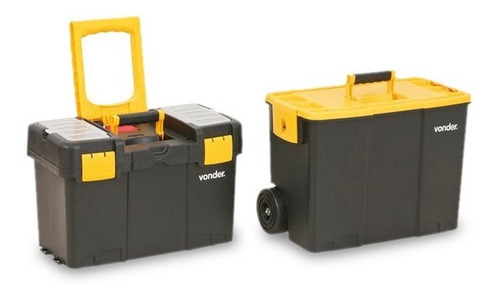 Caixa De Ferramentas Vonder Crv 0300 De Plástico Com Rodas 2