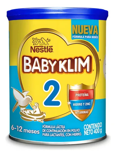 Fórmula Infantil En Polvo Nestlé Baby Klim 2 Lata 400g