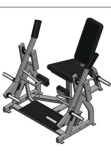 Projeto Cadeira Extensora Hammer Iso Lateral