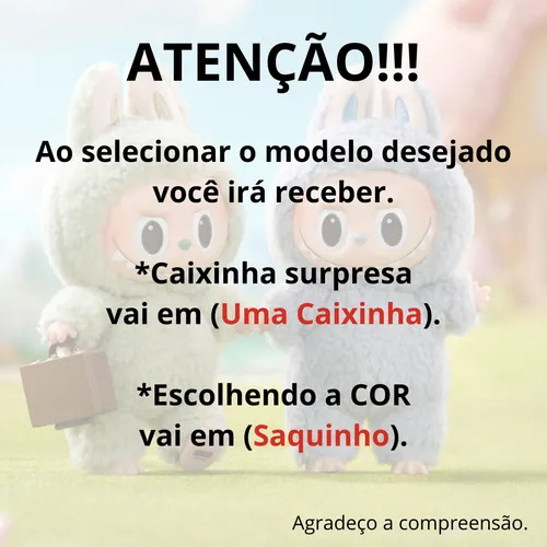 Labubu The Monsters Action Figure Colecionável Novo