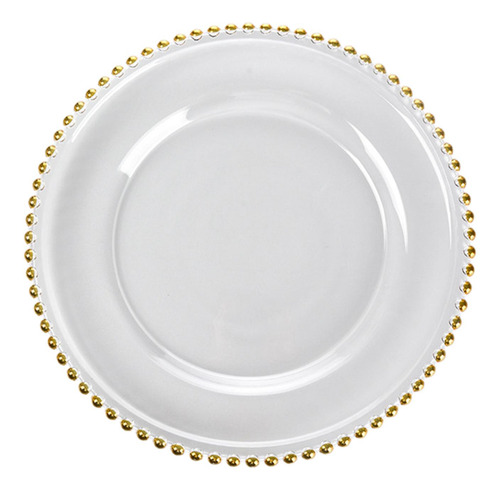 Plato De Cena De Cristal, Plato De Comida Occidental, Plato