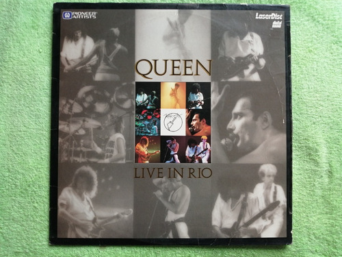 Eam Ld Laser Disc Queen Live In Rio 1985 Brasil Emi Pioneer 