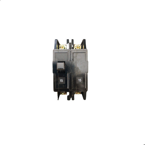 Disjuntor Bipolar 15a Preto Nema