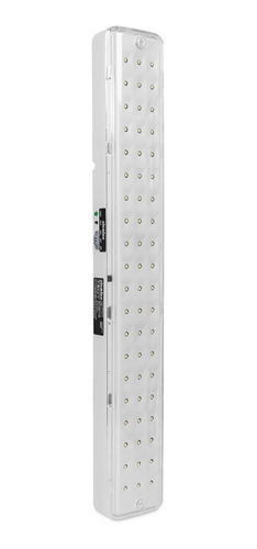 Imagen 3 de 6 de Luz de emergencia Atomlux 2020LITIO-LED con batería recargable 220V blanca