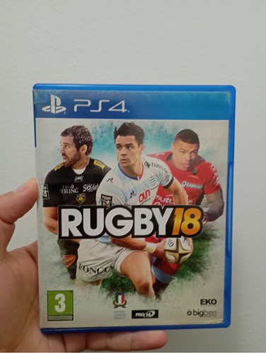 Rugby 18 - Juego Fisico - Ps4 Impecable (Usado)