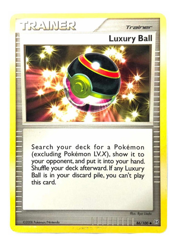 Luxury Ball 86/100 - Carta Original De Pokémon Diamond Pearl