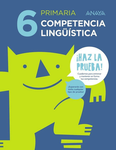 Competencia Lingãâ¼ãâstica 6., De Burruezo Ordóñez, Mª Teresa. Editorial Anaya Educación, Tapa Blanda En Español