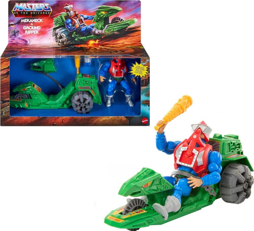 Mekaneck E Ground Ripper Masters Of The Universe Hkm62