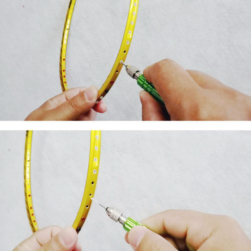 Herramienta De Encordado De Acero Inoxidable Con Rojo