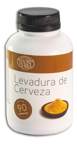 Levadura De Cerveza Madre Tierra 90 Capsulas Sabor Natural