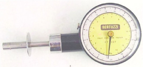 Penetrometro Para Frutas Doble Escala Kg/lb Bertuzzi 28 Lb