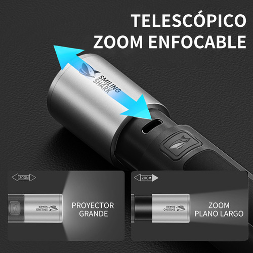 Maange 41583 Lamparas Recargables Zoomable Retráctil Con Luces Laterales