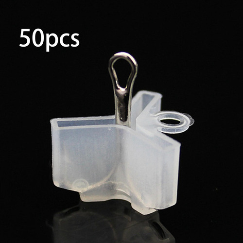 D1y: 50x Cubiertas De Anzuelos Triples, 0,7 Cm X 1 Cm X