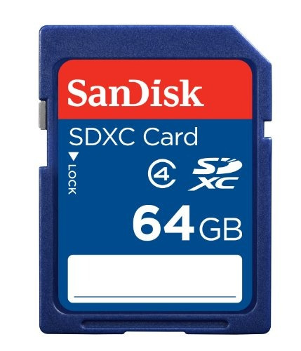 Sandisk 64gb Class 4 Sdxc Tarjeta De Memoria Flash, Embalaje