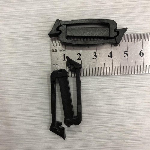 2 Conjunto De 5 Hebillas Para Correas Con Cierre En 2 Piezas