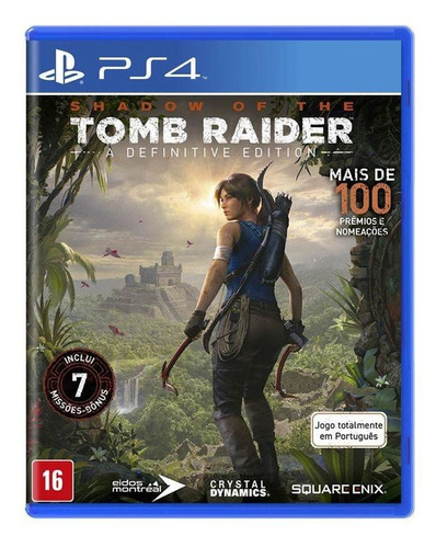 Shadow Of Tomb Raider A Definitive Edition Ps4 Mídia Física