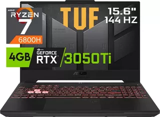 Asus Tuf A15 Ryzen 7-6800h 512ssd 16gb Ddr5 Rtx3050ti 15.6'