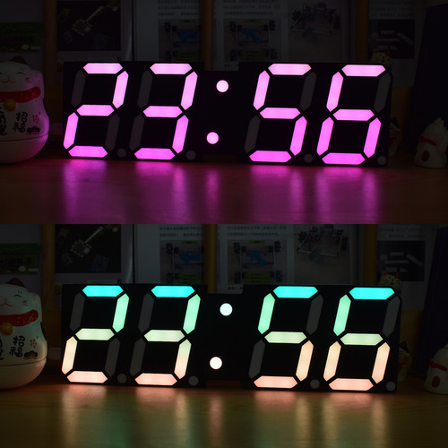 Desktop Multicolorido Com Fonte De Tamanho Grande Com Led De