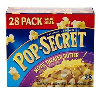 Pop Secret Cine Mantequilla De Palomitas De Maíz, 28 Count, 