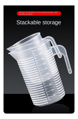 L Jarra Medidora 5 Litros Jarra Plastic Mezcladora