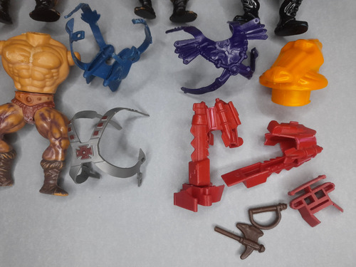 Lote Muñecos Colección He-man Top Toys Años 80 Originales