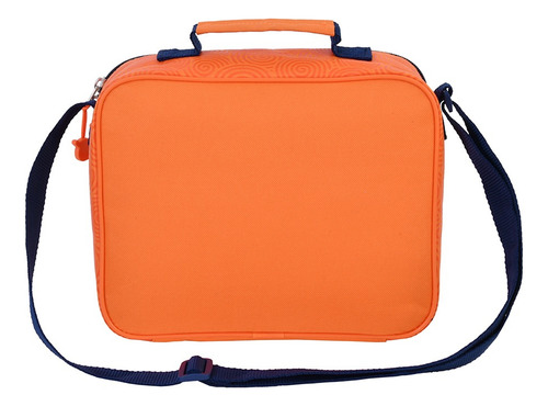 Lonchera Escolar Naruto Sasuke Sakura Equipo 7 Naranja Orig