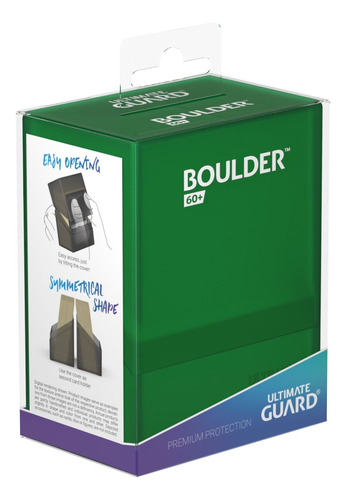 Ultimate Guard Boulder 60+ Premium Protection Green