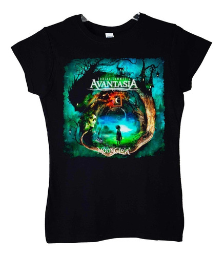 Polera Mujer Avantasia Moonglow Metal Abominatron 