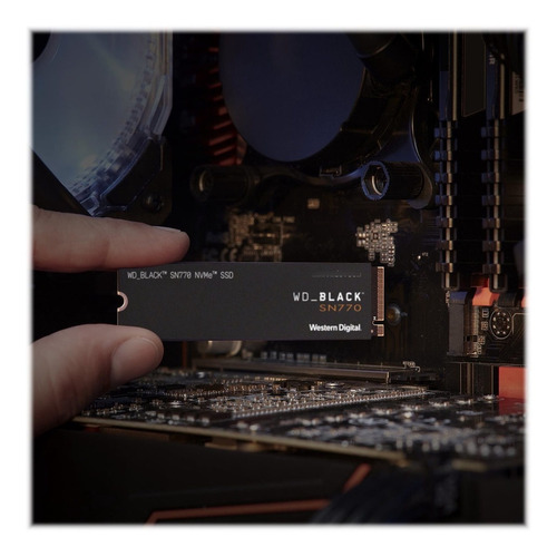 Disco Solido Interno Ssd 1 Tb Nvme Western Digital Black Sn770 Wds100t3x0e