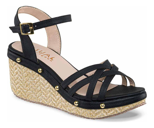 Sandalias Myla Negro Para Mujer Croydon