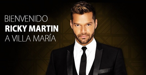 Dvd Ricky Martin - Villa María 2016 Argentina