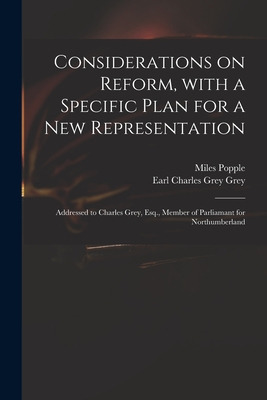 Libro Considerations On Reform, With A Specific Plan For ...