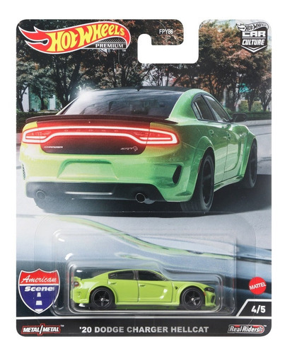 Hot Wheels Premium 20 Dodge Charger Hellcat