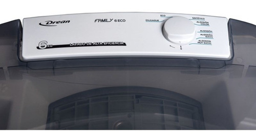 Lavarropas semiautomático Drean Family 6 ECO blanco 6kg 220 V
