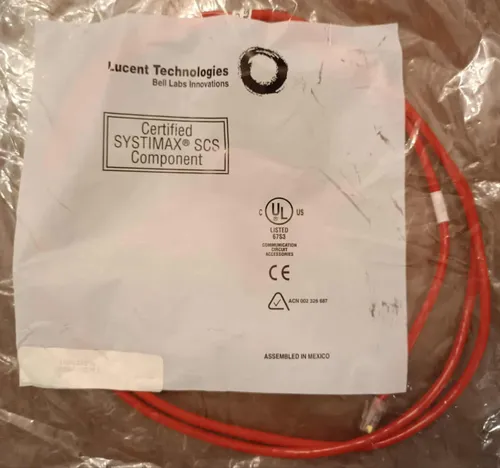 Patch Cord Cat 5e. 7ft Rojo