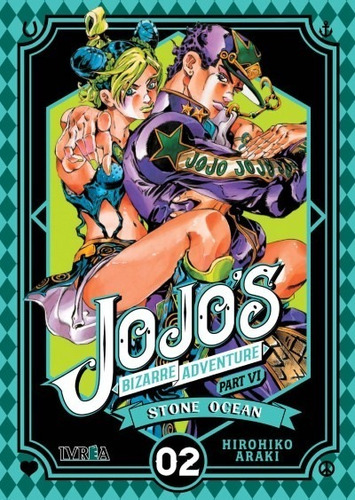 Manga Jojo Bizarre Adventure Stone Ocean Tomo 02 - Ivrea