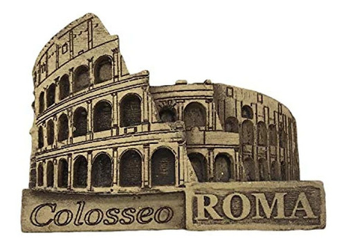 Imán Roma Italia 3d Roma Coliseo