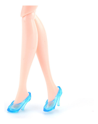 30 Pares De Zapatos En Miniatura, Zapatos De Cristal De Simu