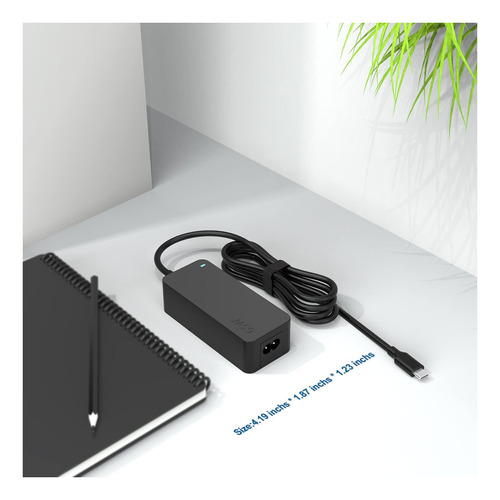 65w Usb C Cargador Fija Para Lenovo Thishpad T490 T490s T590