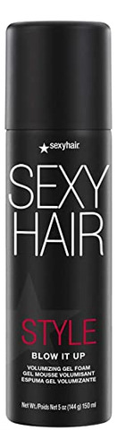 Sexyhair Style Blow It Up Volumizing Gel Foam, 5 Oz | Up To.