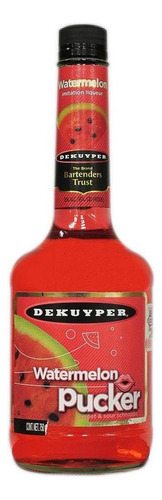 Pack De 6 Licor Dekuyper Watermelon 750 Ml
